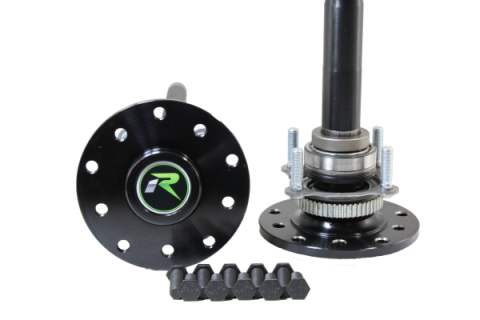 1987-06 Wrangler TJ Dana 44 4140 Chromoly Disc Brakes USA Made Rear Axle Kit Revolution Gear