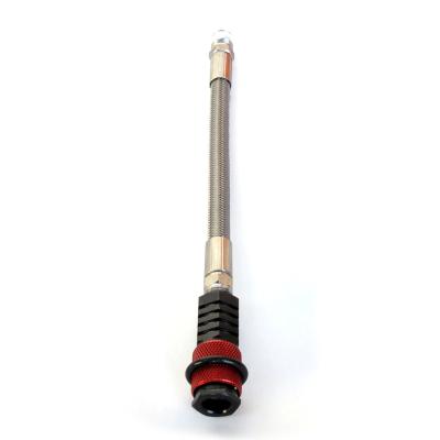 Stiffy Regulator Coupler Upgrade 10 Inch Stainless Steel Braided Power Flow 3 Coupler Extension Power Tank