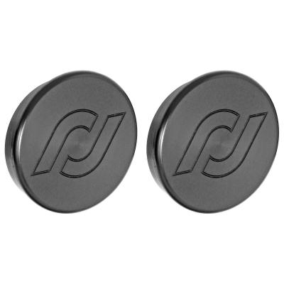 Frame Rail Plugs for JL/JT Frame Front behind axle centerline CNC Machined Black Delrin RockJock 4X4