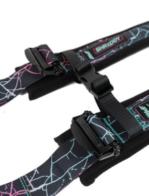 Shreddy 5.2 Harness with Removable Pads Cracked PRP Seats