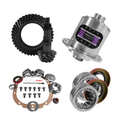 8.8 inch Ford 4.11 Rear Ring and Pinion Install Kit 31 Spline Positraction 2.99 inch Axle Bearings Yukon Gear &amp; Axle
