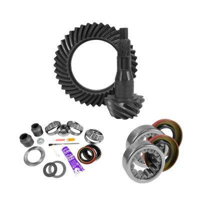 9.75 inch Ford 4.11 Rear Ring and Pinion Install Kit 2.99 inch OD Axle Bearings and Seals Yukon Gear &amp; Axle
