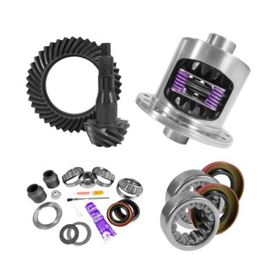 9.75 inch Ford 3.55 Rear Ring and Pinion Install Kit 34 Spline Positraction 2.99 inch Axle Bearing Yukon Gear &amp; Axle