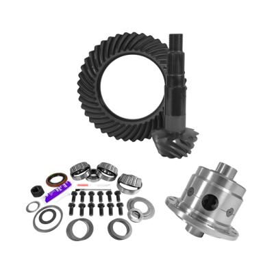 11.25 inch Dana 80 4.88 Rear Ring and Pinion Install Kit 35 Spline Positraction 4.125 inch BRG Yukon Gear &amp; Axle