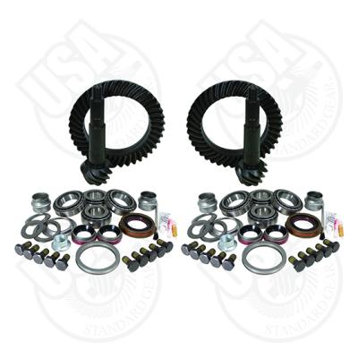Jeep JK Gear and Install Kit Package Jeep JK Rubicon 4.11 Ratio USA Standard Gear