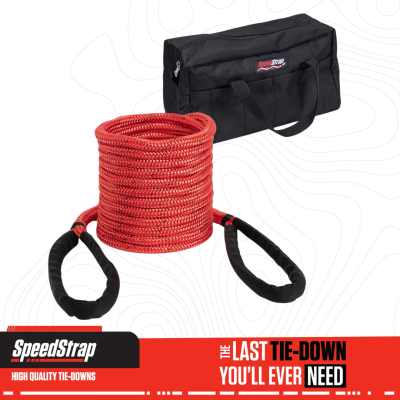 5/8 Inch Lil Mama Kinetic Recovery Rope - 30 Foot PRP Seats