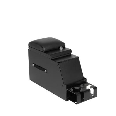 Deluxe Stereo Center Console Universal 8 Inch Wide Black Tuffy Security Products