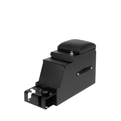 Deluxe Stereo Center Console Universal 8 Inch Wide Black Tuffy Security Products