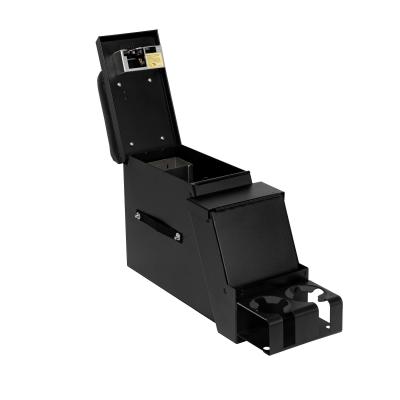 Deluxe Stereo Center Console Universal 6 1/2 Inch Wide Black Tuffy Security Products