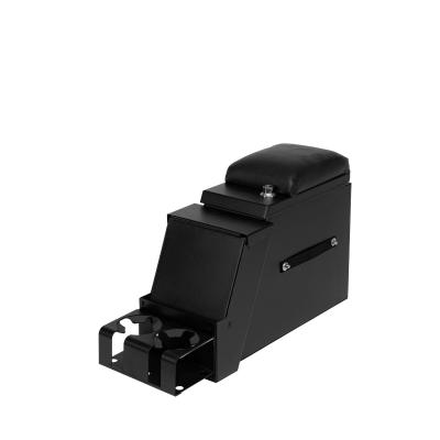 Deluxe Stereo Center Console Universal 6 1/2 Inch Wide Black Tuffy Security Products