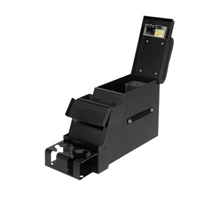 Deluxe Stereo Center Console Universal 6 1/2 Inch Wide Black Tuffy Security Products