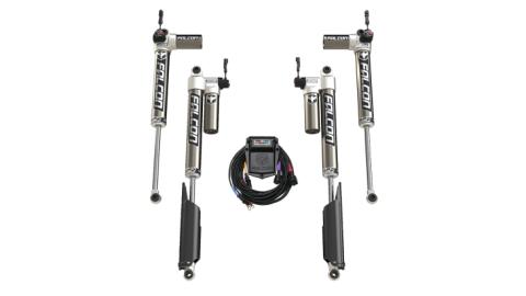 20-Up Jeep Gladiator JT EcoDiesel SP2 3.5 e-Adjust Piggyback Shock Kit 3.5-4.5 Inch Long-Travel Falcon Shocks