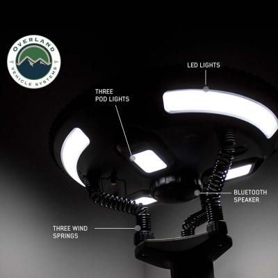 UFO Solar Light Light Pods &amp; Speaker - Camping Light Overland Vehicle Systems