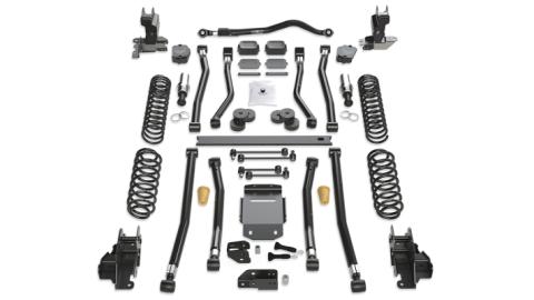 18-Up Wrangler JL 2 Door 4.5 Inch Alpine RT4 Long Arm Suspension System No Shocks TeraFlex