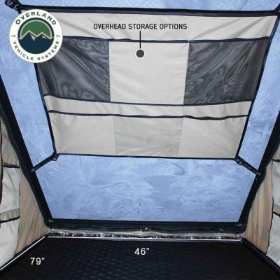LD TMON Clamshell Aluminum Hard Shell Roof Top Tent Overland Vehicle Systems