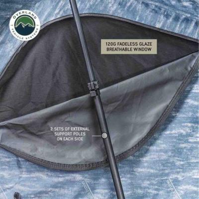 XD Sherpa S3S - Soft Sided Roof Top Tent, 3 Person, Grey Body and Black Rainfly Overland Vehicle Systems