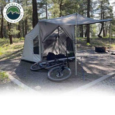 LD P.S.T. - Portable Safari Ground Tent Large, Grey Body and Grey Trim Overland Vehicle Systems