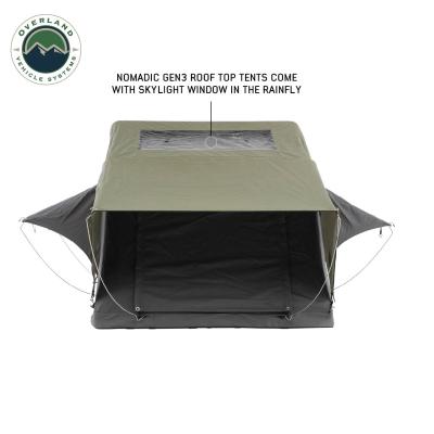 Best Roof Top Tent 3 Person Nomadic 3 Ext. Roof Top Tent Overland Vehicle Systems
