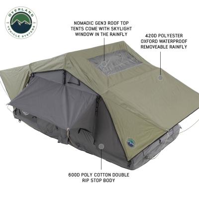 Nomadic 2 Standard Roof Top Tent Roof Top Tent 2 Person Overland Vehicle Systems