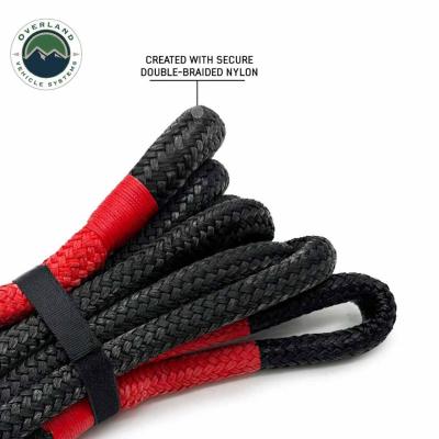 Brute Kinetic Recovery Rope 7/8 Inch x 20 Foot With Storage Bag Overland Vehicle Systems