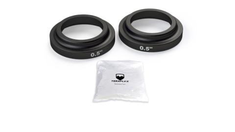 20-Up Jeep Gladiator 0.5 Inch Bump Stop Strike Pad Shim Kit Rear Upper TeraFlex