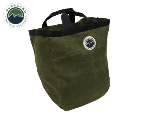 Waxed Canvas Tote Bag 21159941 Tote Bag #16 Overland Vehicle Systems