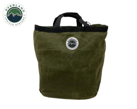 Waxed Canvas Tote Bag 21159941 Tote Bag #16 Overland Vehicle Systems