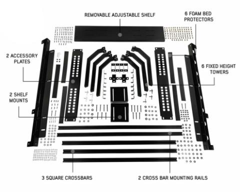 Discovery Rack - Perfect Tacoma Bed Rack Solution Overland Vehicle Systems