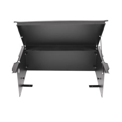 Deluxe Cargo Enclosure - 18-23 Wrangler JL {21-23 Exc. 4XE} w/o OEM Subwoofer Rear Seats Must Be Removed on 2-Door Models Black Tuffy Security Products