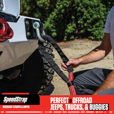 7/8 Inch Big Mama Kinetic Recovery Rope - 30 Foot PRP Seats