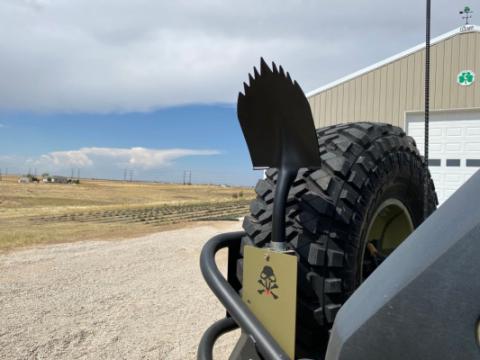 Shovel Black Textured Head/Black Handle Krazy Beaver