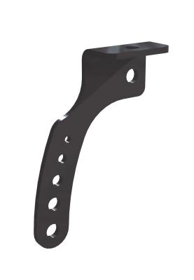 07-18 Wrangler JK Alpha CB Antenna Mount Bracket Kit TeraFlex