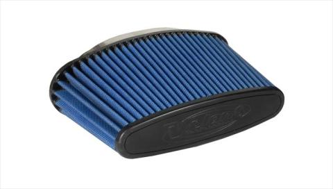 Pro 5 Air Filter Blue 2.25 x 7.0/ 3.75 T x 10 W/ 2.25 H x 8.5 Inch W/ 6.0 Inch Oval Volant