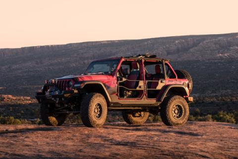 Element Doors Jeep '20-26 Gladiator '18-26 Wrangler JL Front Matte Black Bestop