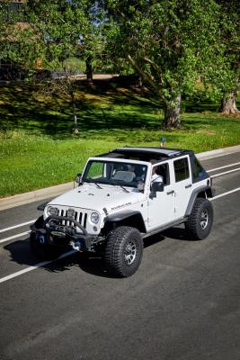 The Ascent Soft Tops For Jeep 2007-2018 Wrangler JK 4 Door Black Diamond Bestop
