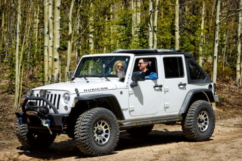 The Ascent Soft Tops For Jeep 2007-2018 Wrangler JK 4 Door Black Diamond Bestop