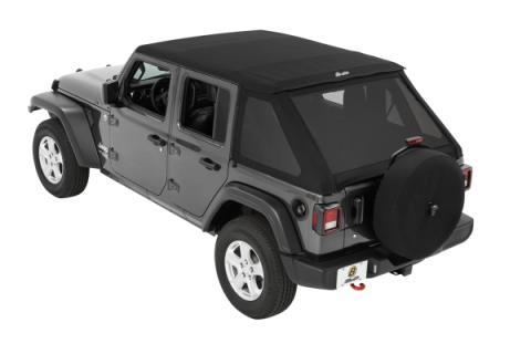 Trektop Jeep '18-26 Wrangler JL 4-Door Black Diamond Bestop