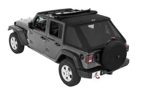 Trektop Jeep '18-26 Wrangler JL 4-Door Black Diamond Bestop
