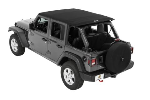 Trektop Jeep '18-26 Wrangler JL 4-Door Black Diamond Bestop