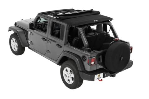 Trektop Jeep '18-26 Wrangler JL 4-Door Black Diamond Bestop