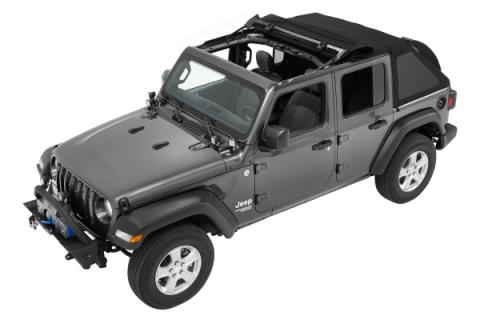 Trektop Jeep '18-26 Wrangler JL 4-Door Black Diamond Bestop