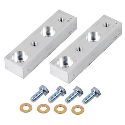 JK Rear Sway Bar Drop Bracket Kit Billet Alum 1.0 Inch Drop 07-18 Wrangler JK/JKU Synergy MFG