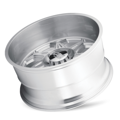 Cast Aluminum Wheels Sevenfold 9111 SL 24x12 Brushed Brushed Silver 8 On 165.1 Bolt Pattern -51 Offset Cali Offroad Wheels