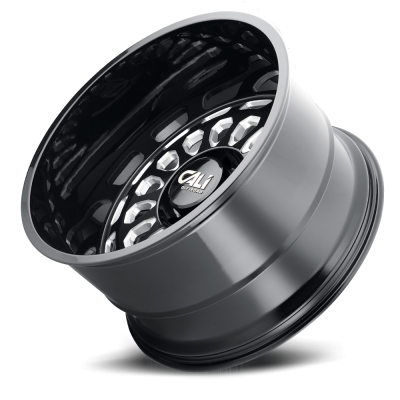 Cast Aluminum Wheels Paradox 9113 GB 20x9 Milled Spokes Gloss Black 6 On 135 Bolt Pattern 0 Offset Cali Offroad Wheels