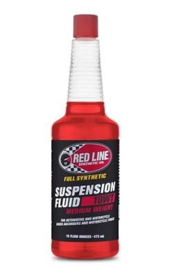 Suspension Fluid Synthetic Medium 10W 16oz Red Line Oil