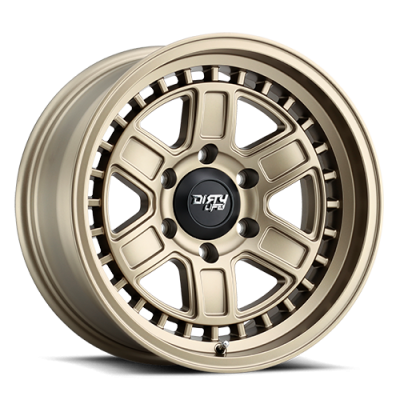 Dirty Life Race Wheels Cage 9308 Matte Gold 17X8.5 5-127 -6Mm 78.1Mm