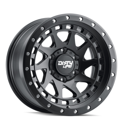 Dirty Life Race Wheels Enigma Pro 9311 Satin Black 17X9 6-139.7 -12Mm 106Mm