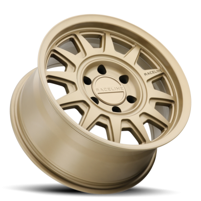 Aluminum Wheels 17x9 Aero HD 952BZ Satin Bronze Gold -12 Offset 5 on 127 Bolt Pattern 78.1 Bore Raceline