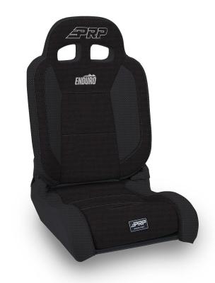 EnduroDaily Reclining Suspension Seat Black Tweed Passenger PRP Seats