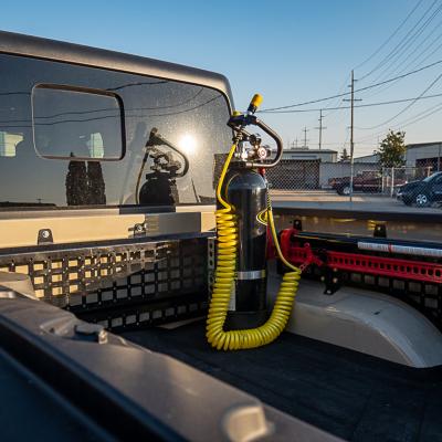 Power Plate MOLLE Panel or Bedside Rack Mount for Power Tanks and Propane Tanks Power Tank